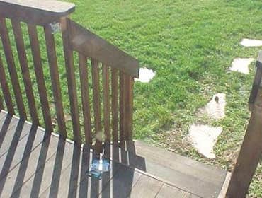 Deck Gate Repaired Before