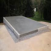 Garage foundation. West minister md