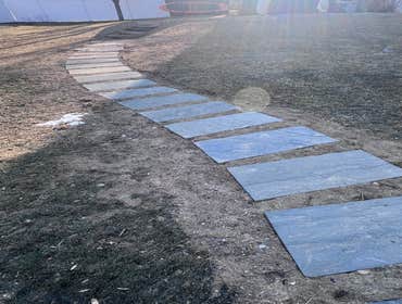 Photos by Green Acre & Home Services LLC #1 Project not complete, we did this but she’ll be adding flower beds in the spring of 2025.