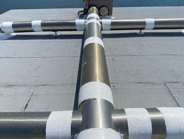 Photos by Roof Top Pro #1 New roof completed using GAF Tri-Ply APP Granular.