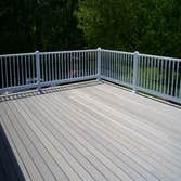 Ferrie - deck Deck off of Master Bedroom over existing garage.