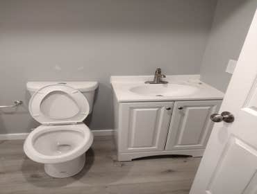 Photos by Efundhomes #1 Full gut renovation, dig down to basement a legal height and we changed the property to a 4 bedroom 2.5 bathroom home. Client 