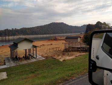 Goodman Shoreline Excavation & Erosion control on shoreline for residential customer on Boone Lake
