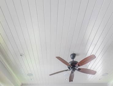 Shiplap (Popcorn Ceiling Removal)
