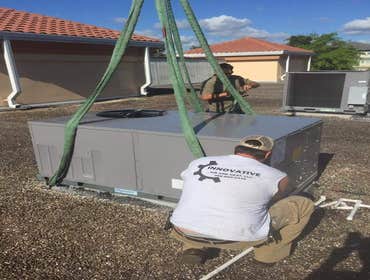 Commercial Roof Top Install
