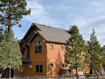 Truckee Re-Roof Remove asphalt shingles and install new premium ice & water underlayment and new asphalt shingles.