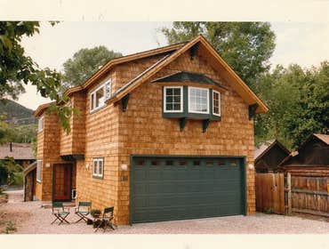 Photos by Ecological Architecture P.A. #7 1,600 sq. ft. addition to 1929 stone cabin alongsideThe Roarking Fork River.