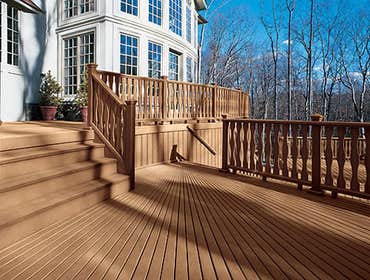 Sun Burst Deck