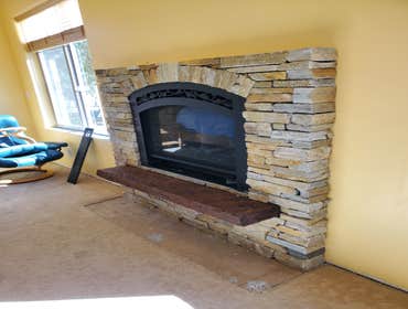 Photos by Universal Masonry Design Construction #1 Rumford fireplace