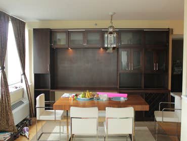 Living room built in