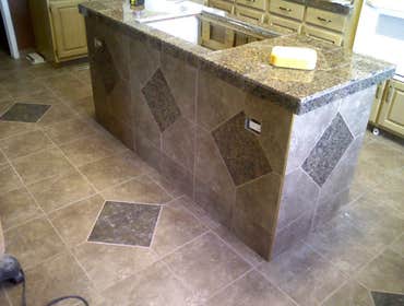 Laid and Grouted