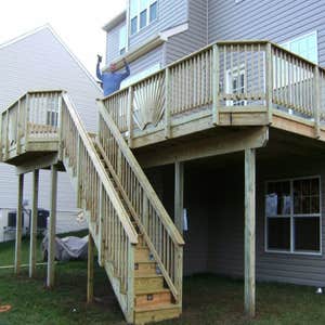 Wood decks