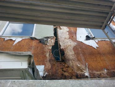 Stucco /Water intrusion damage
