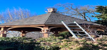 Gazebo Tear off & shingle replacement.