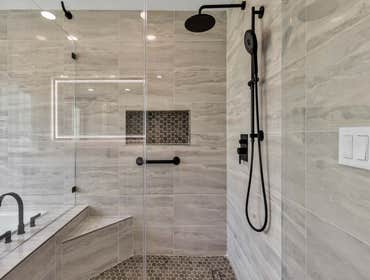 Vista grande master bathroom