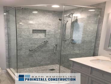 Photos by Proinstall Construction #1 Proinstall Construction located in Chicago, Elmhurst and Glen Ellyn, Illinois is full bathroom and kitchen renovat