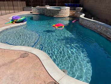 Photos by Holiday Pools & Spa Construction Inc #1 Here are some photos to give you an idea of some of our completed work. We have been in business in 