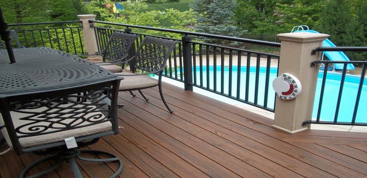 Centerville, OH Deck Resurface in Timbertech Evolutions Walnut