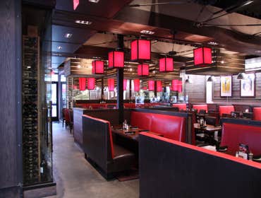 Delfriscos Burlington Interior finish at Delfriscos Burlington