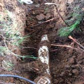 Main line sewer break