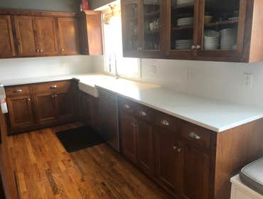 Farm Sink & Backsplash
