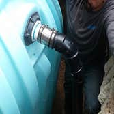 Septic tank replacement Sewage was backing up into the resident's home. Upon investigation it was discovered that the current septic tank had failed. W