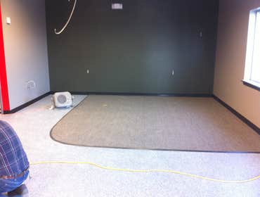 Carpeted inlay