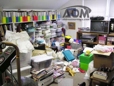 Cluttered Office