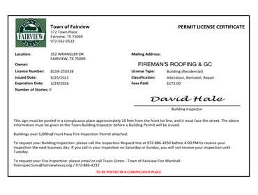 Photos by Fireman’s Roofing and General Contractor LLC #2