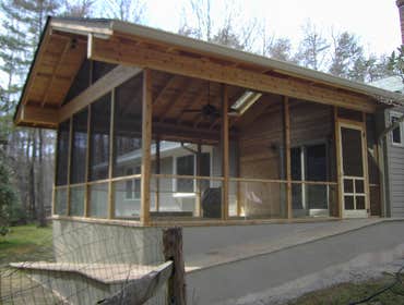 Addison Carpentry Project 1 Remodeling ,decks, screen, porches, garages, additions, built in shelves and cabinets