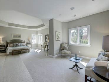 GULICK | CUSTOM Home in McLean The impressive stone and HardiePlank® elevation on our Winthrop really stood out on this corner lot of approximately one