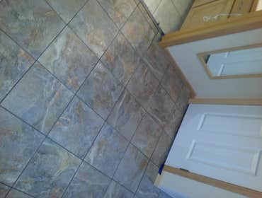 Floor tile.