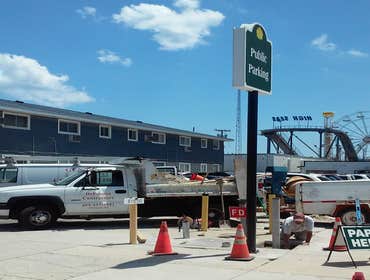 Flanders Hotel new sign post