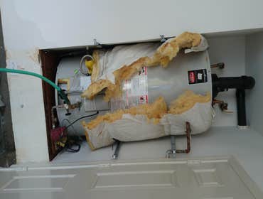 leaking water heater
