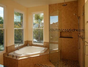 stone bathroom