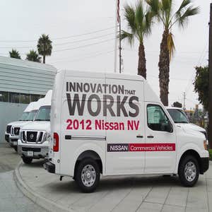 Nissan NV Partial Wrap for Demo Vans