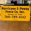 Hurricane & Poway Fence Co Inc logo