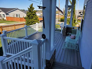 Deck with Railing