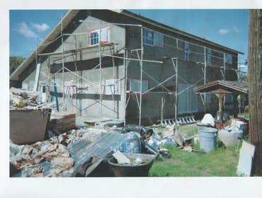 AFTER PHOTO OF REAR OF HOUSE