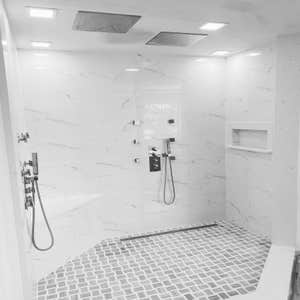 Custom shower