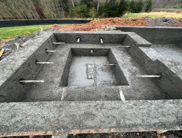 Pool Addition! Pool and surround!