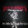 Ben & Jerry's Construction Co logo