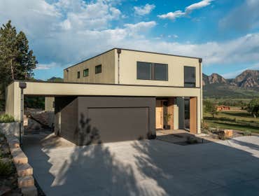 Boulder Contemporary Living Home Exterior