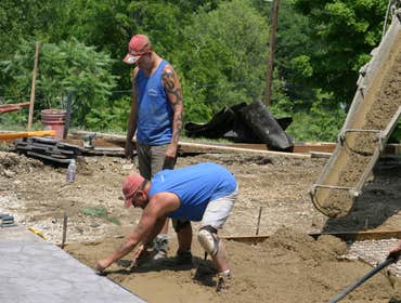 Patterson Custom Concrete Specialist Llc Project stamped concrete