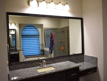 BATHROOM MIRROR FRAMING
