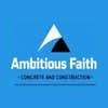 Ambitious Faith Concrete and Construction logo