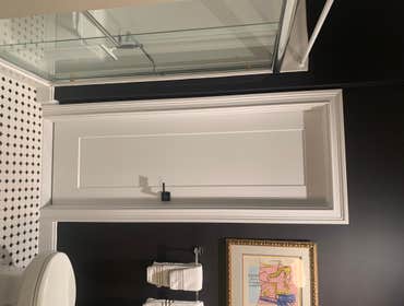 After modifications to create Ensuite Enteance