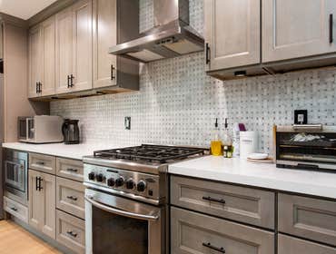 Photos by First Stop Construction #1 remodeling kitchen before and after