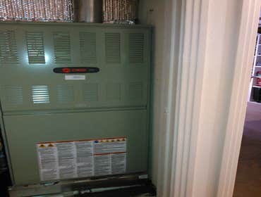 New Trane furnace