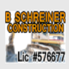 B Schreiner Construction Company logo